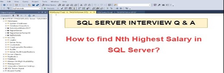 Nth Highest Salary in SQL: A Complete Guidance