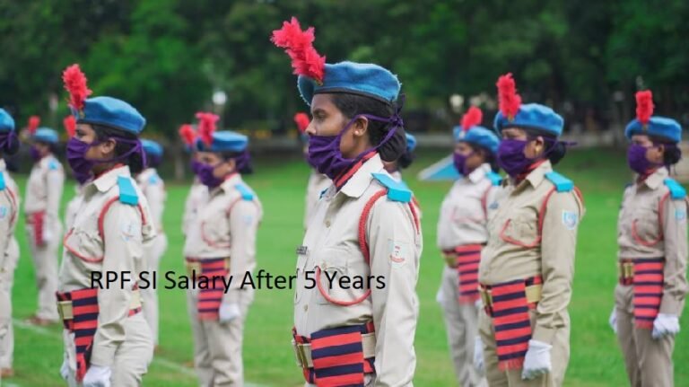 RPF SI Salary After 5 Years